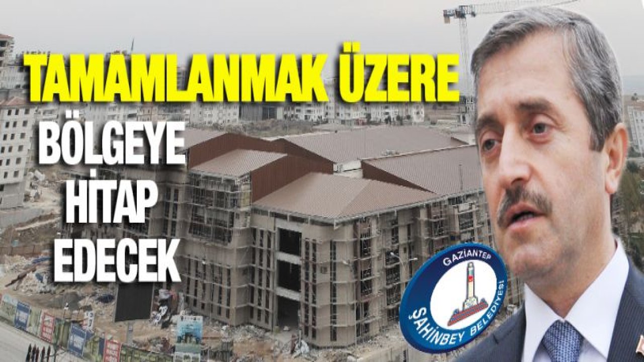 BAŞKAN TAHMAZOĞLU, BÖLGENİN EN BÜYÜK KONGRE MERKEZİNİ İNŞA EDİYOR