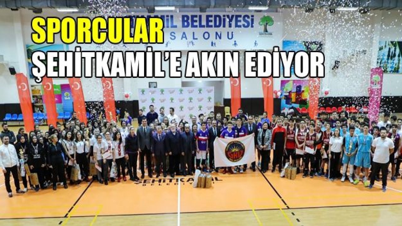 ŞEHİTKAMİL’DE 2 bin 946 sporcu etkinliklere katıldı