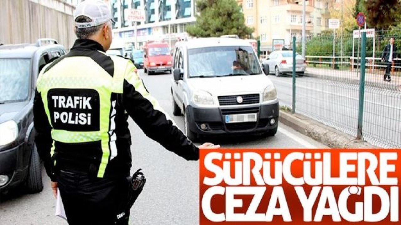 Gaziantep'te 904 sürücüye ceza