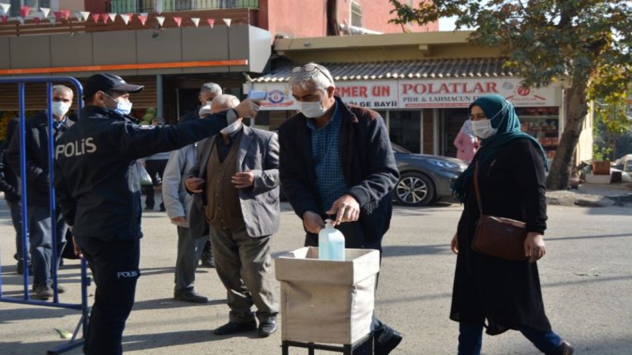 İslahiye'de Kovid-19 tedbirleri denetlendi