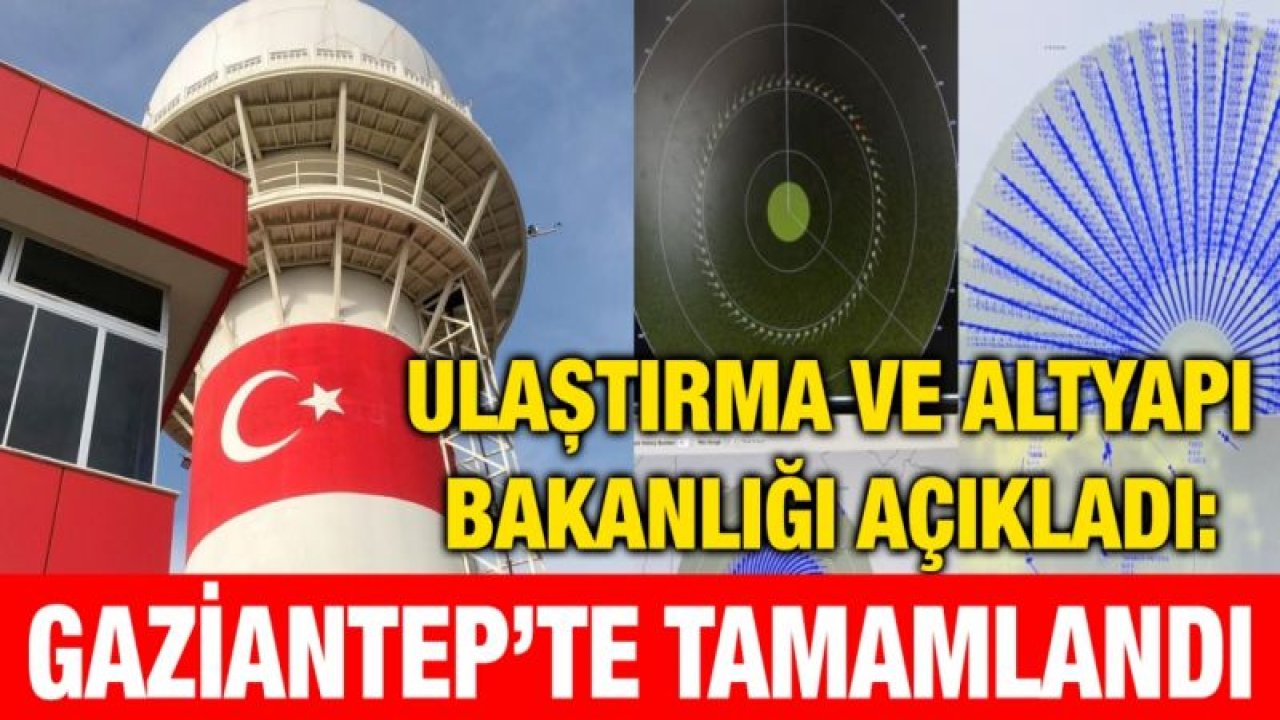 İlk Yerli ve Millî Gözetim Radarının Saha Çalışmaları tamamlandı