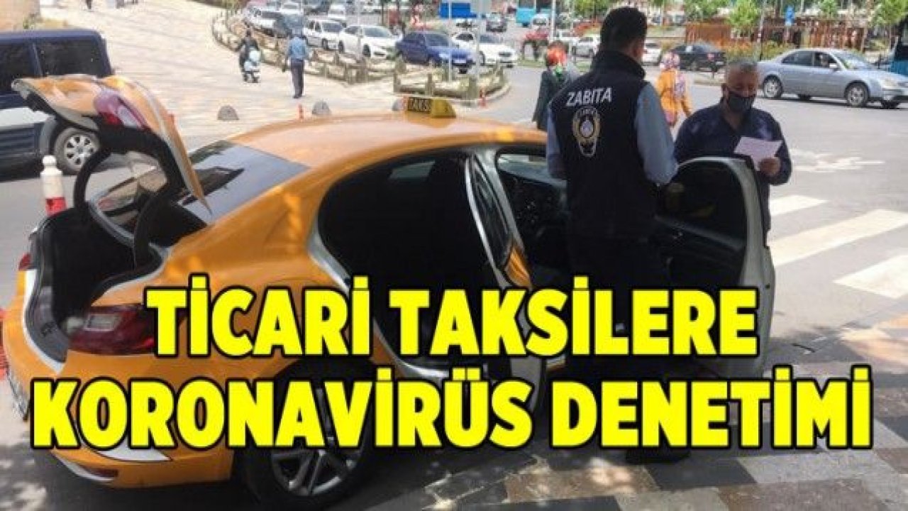 Personel servisi ve Ticari taksilere sıkı denetim