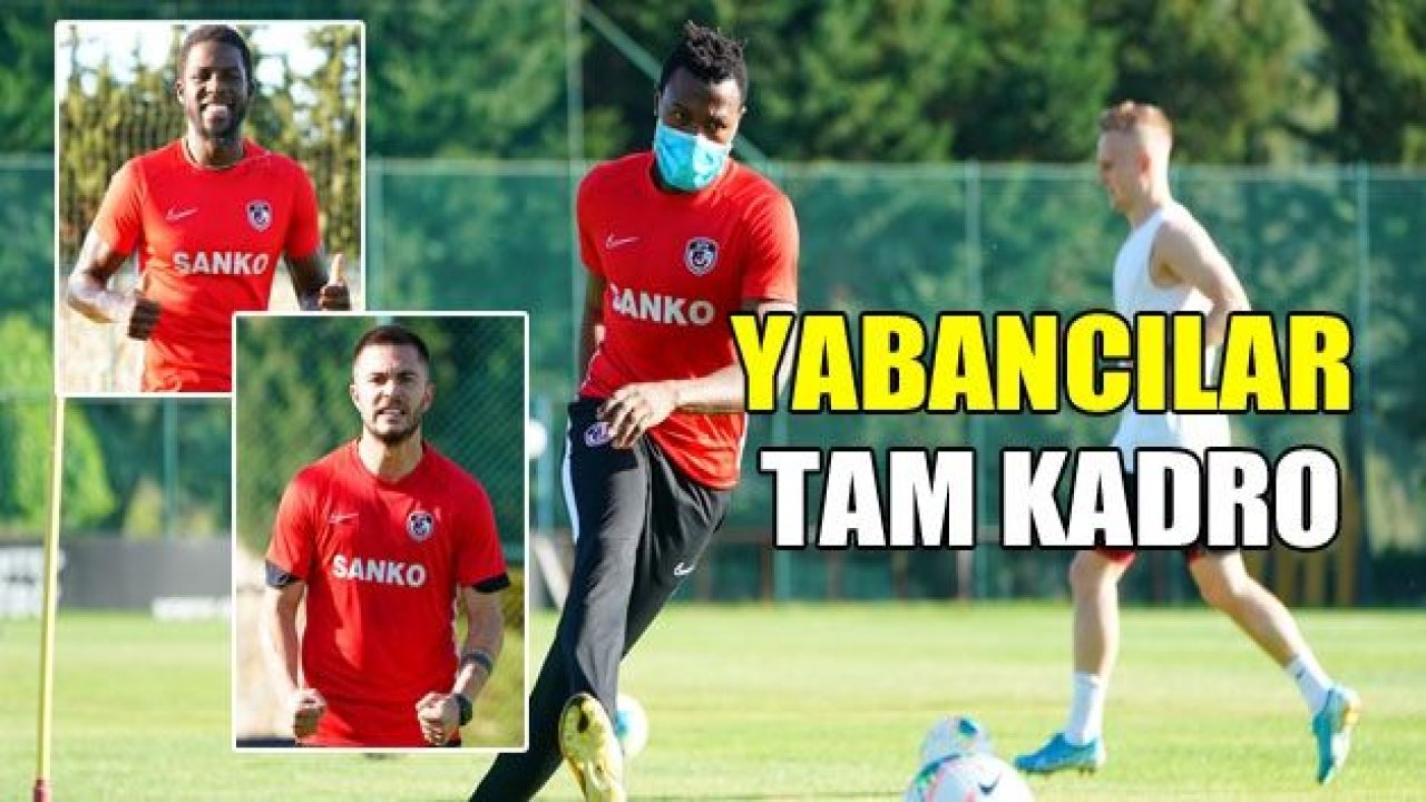 Yabancılar tam kadro!