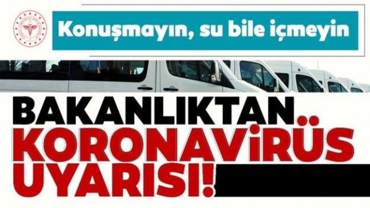 Bakanlıktan personel servis araçlarıyla ilgili alınması gereken önlemler rehberi