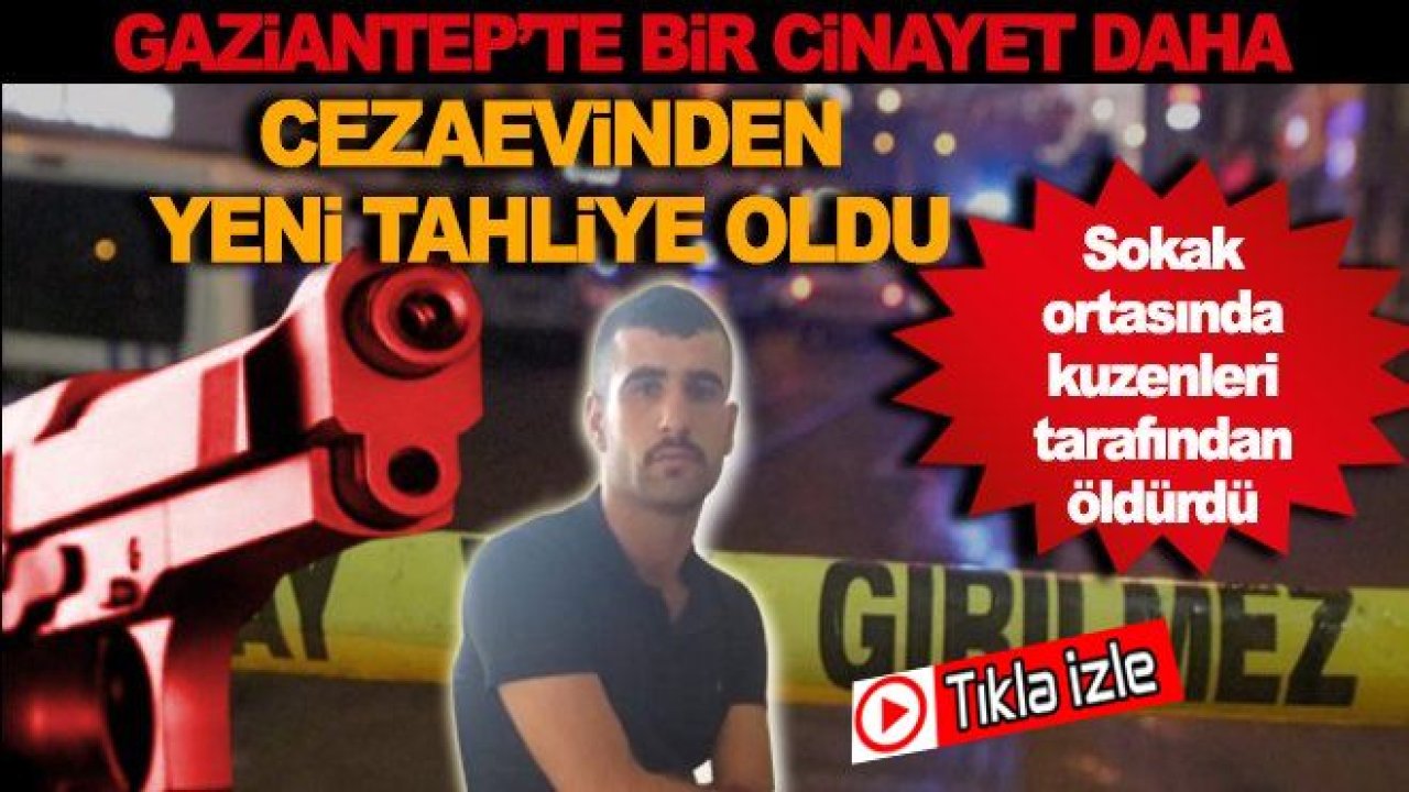 Cezaevinden Tahliye Olduğu Gece Sokakta Öldürüldü