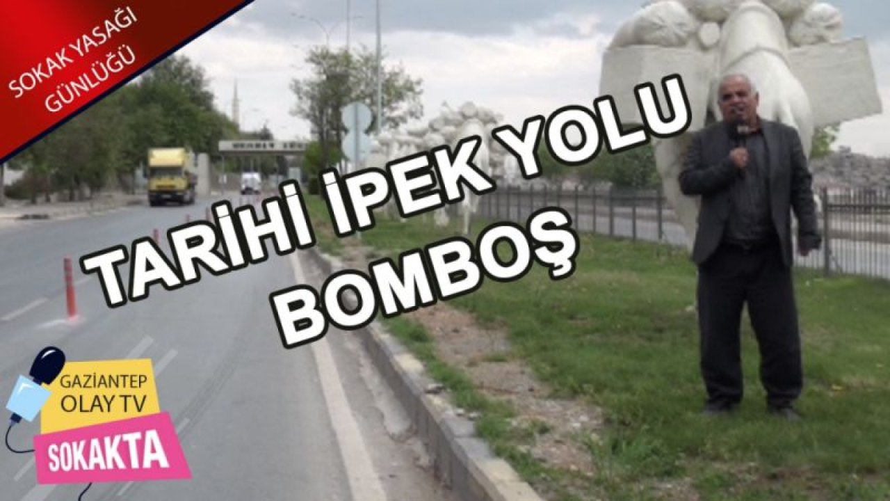 Tarihi İpek yolu bomboş