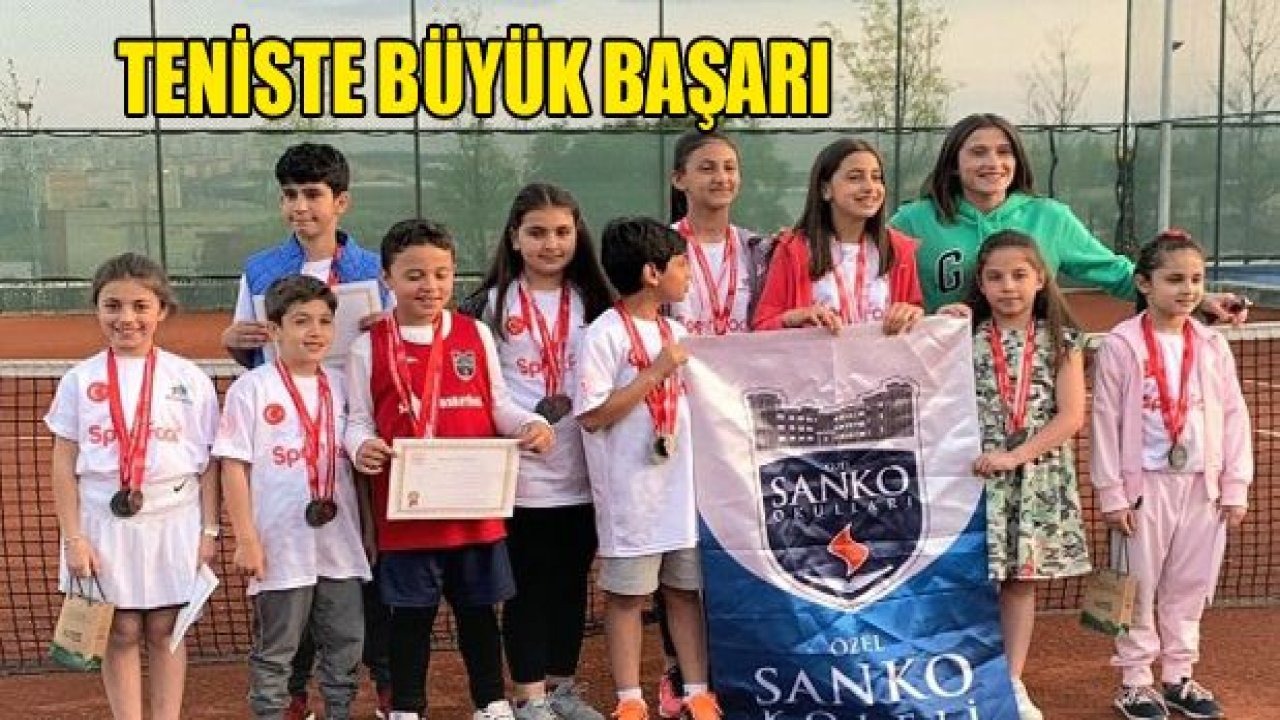 Ferdi tenis turnuvasına SANKO DAMGASI