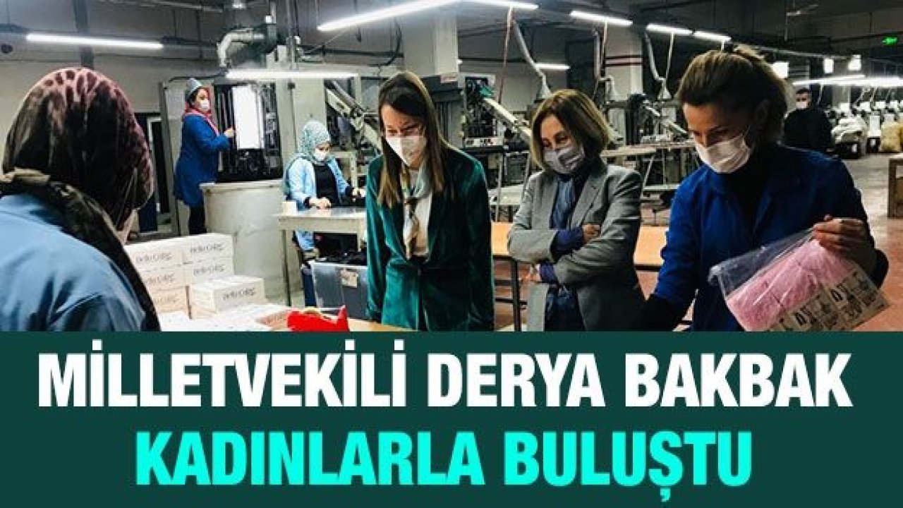 Milletvekili Bakbak kadınlarla buluştu