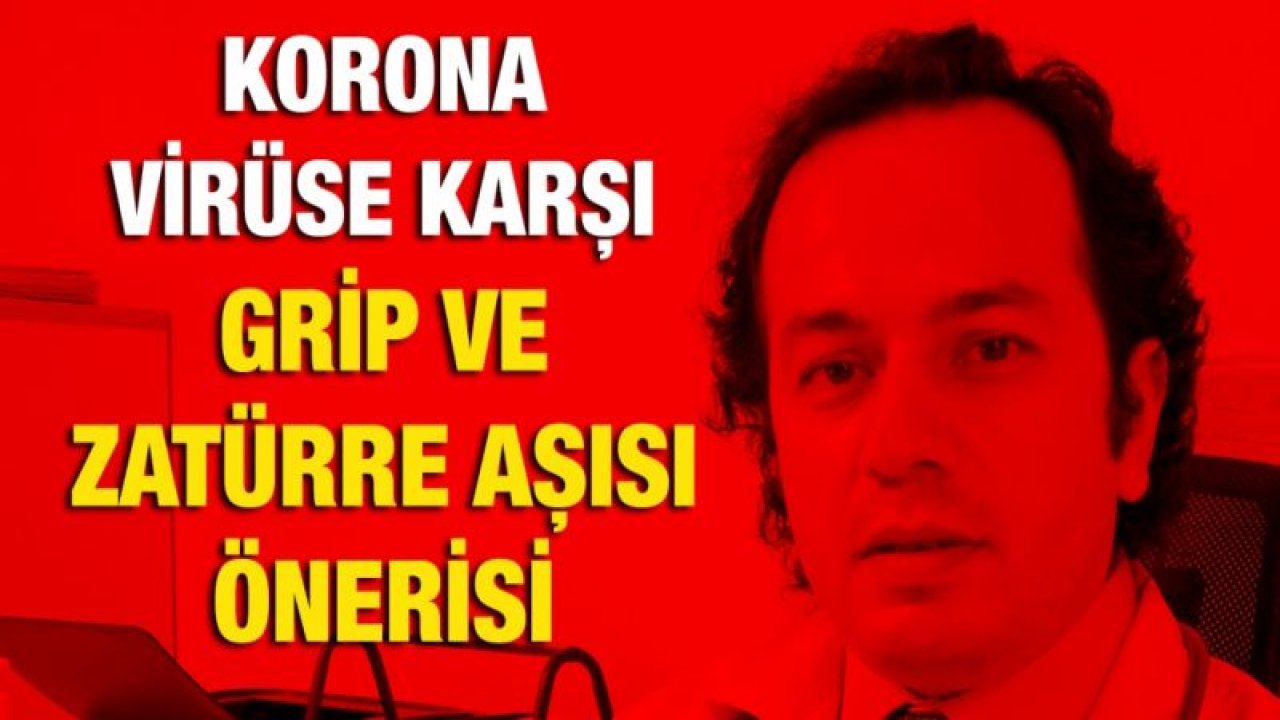 Korona virüse karşı grip ve zatürre aşısını önerisi