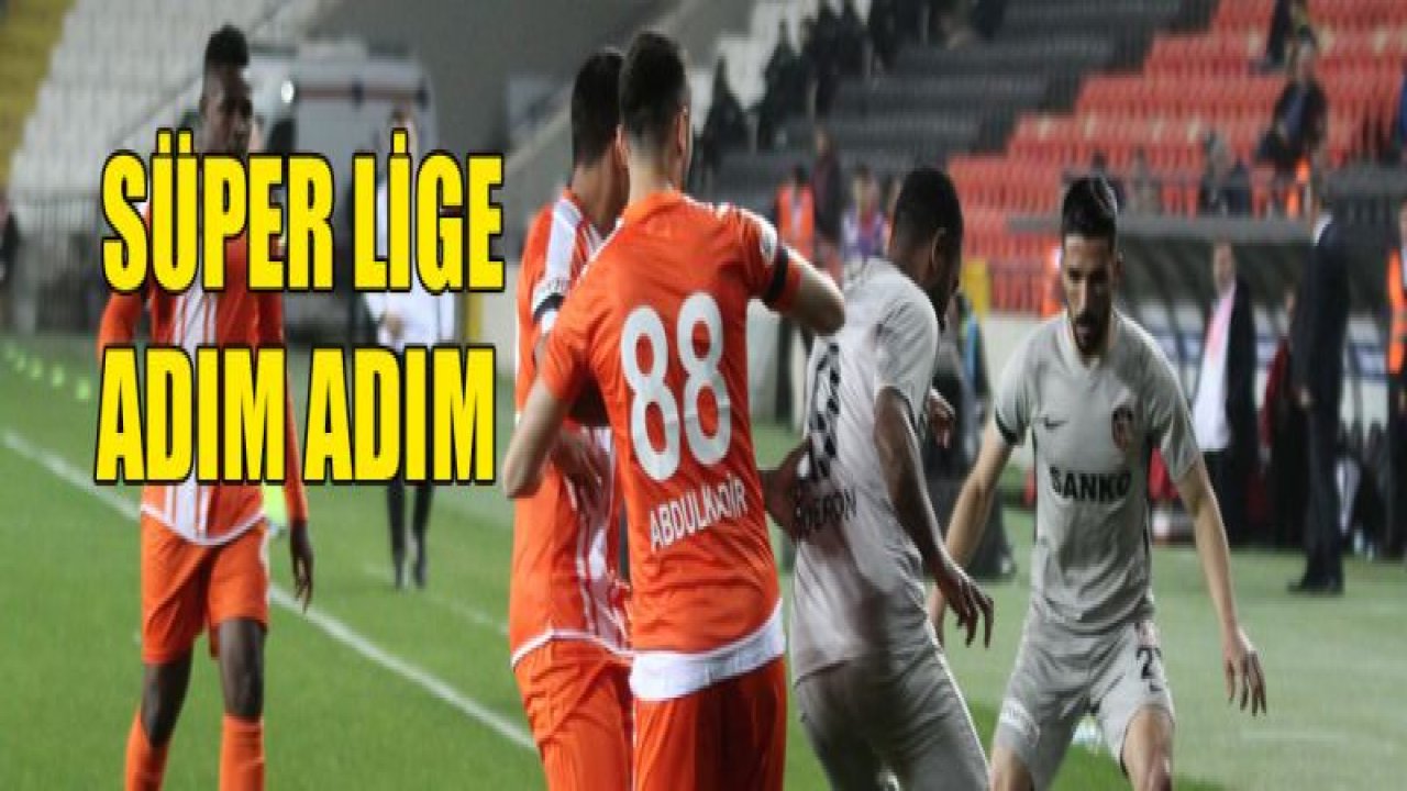 Gazişehir Gaziantep'in zirve aşkı 4-1