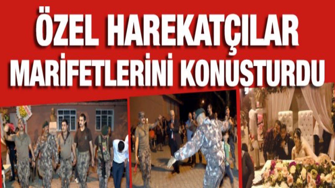 Özel harekatçılar stres attı