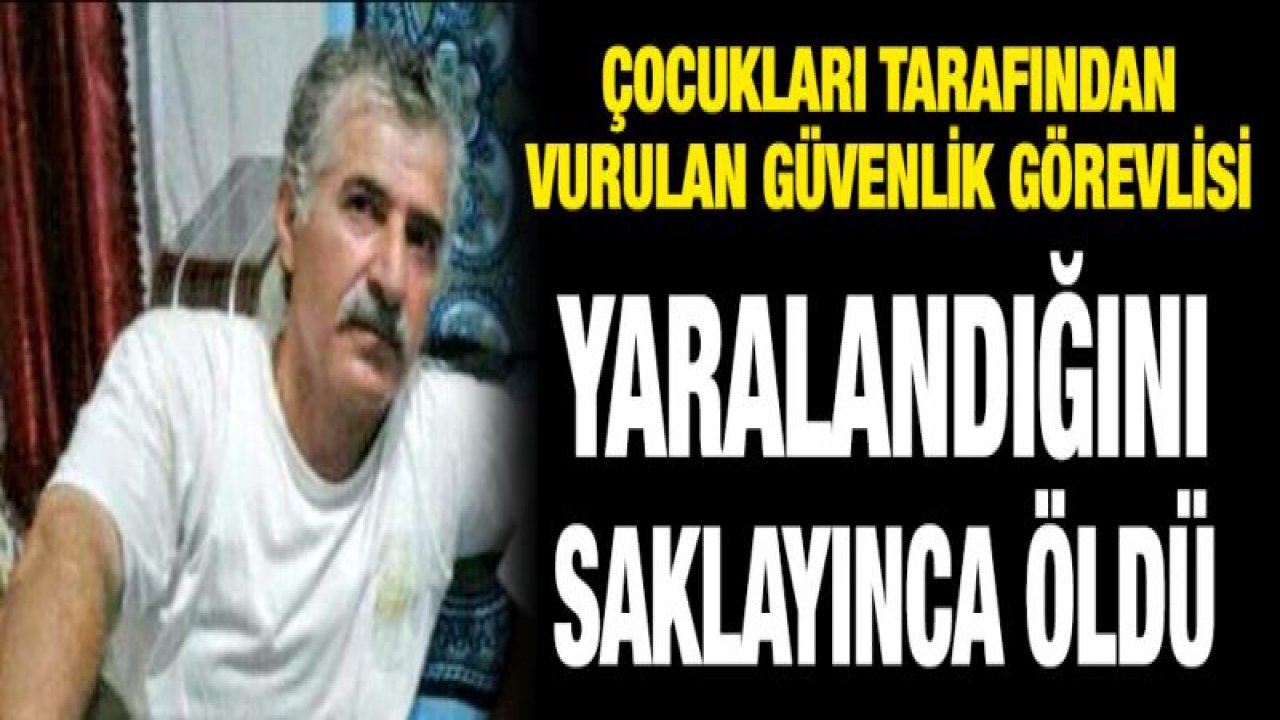 Çocukları tarafından vuruldu! Sonrası...