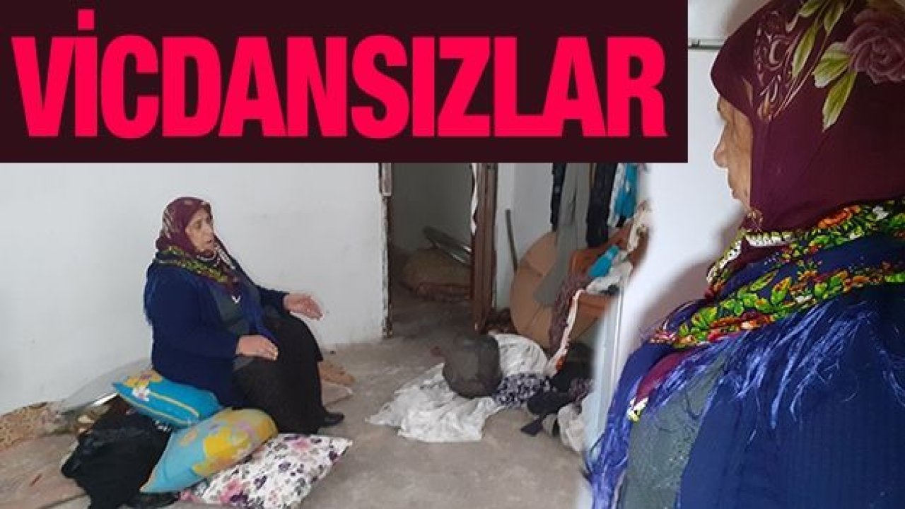 Hırsızlar 2 katlı evi soyup soğana çevirdiler