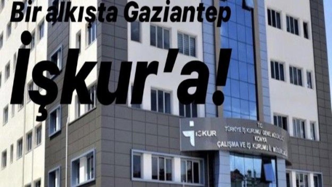 Bir alkışta Gaziantep İş-Kur’a... Canları pahasına hiç korkmadan hizmet yapıyorlar