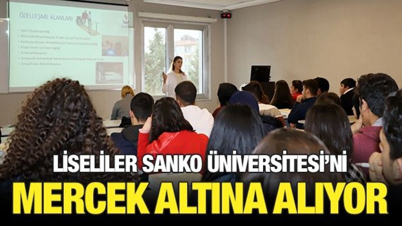 SANKO ÜNİVERSİTESİ’NE LİSLELİLERİN İLGİSİ