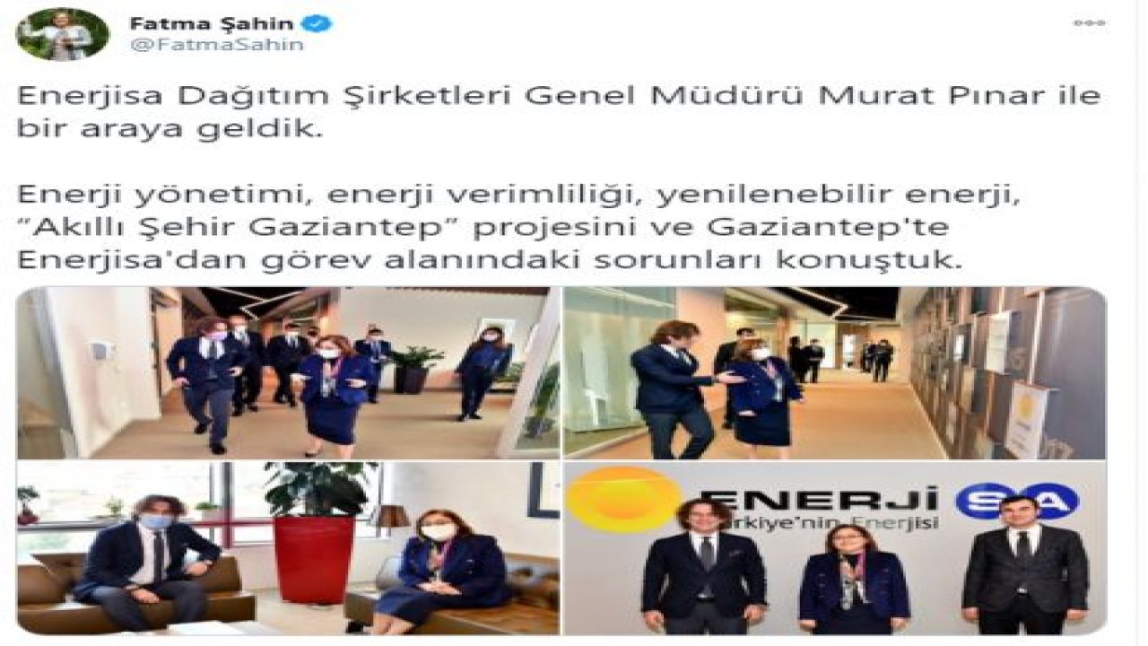 Fatma Şahin sorunları konuştu