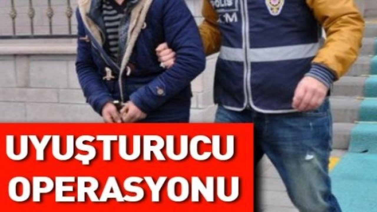 Gaziantep'te Uyuşturucu Satıcılarına Suçüstü