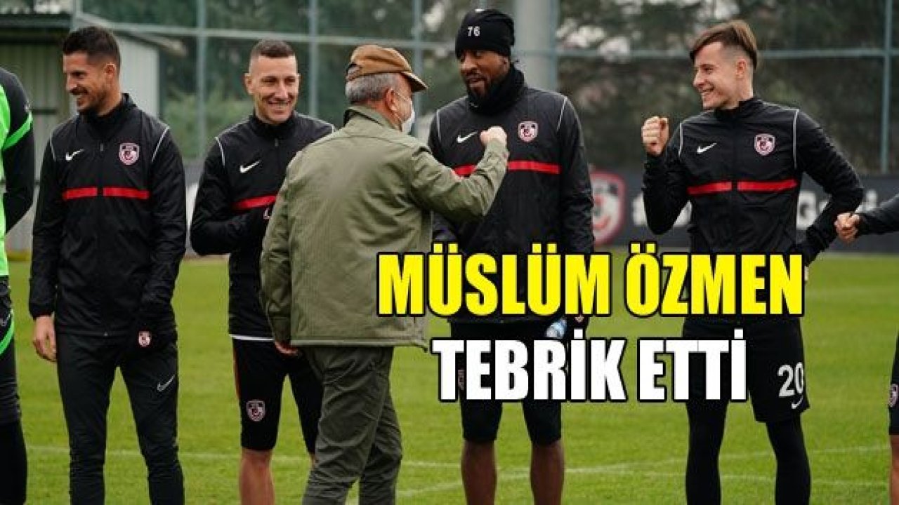 Müslüm Özmen tebrik etti