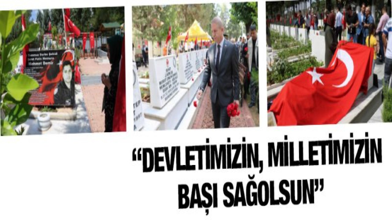 15 Temmuz'un yıl dönümünde şehitliklere ziyaret