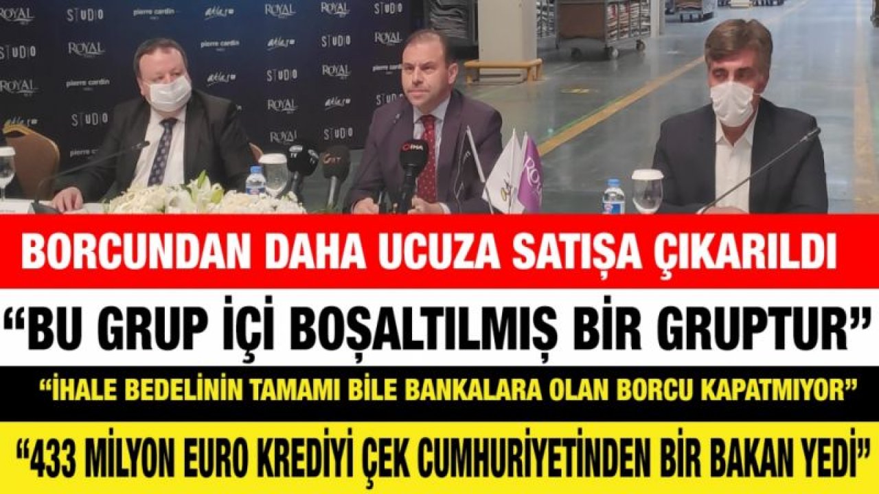 Borcundan daha ucuza satışa çıkarıldı