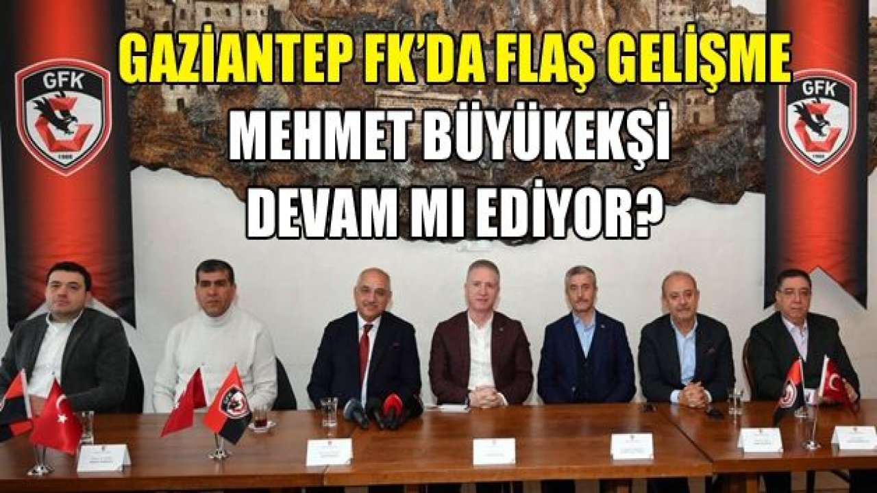 BÜYÜKEKŞİ DEVAM MI EDİYOR?