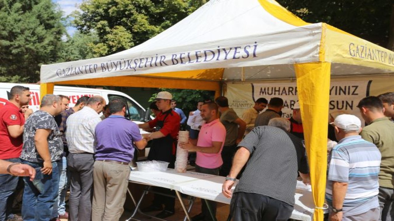 BÜYÜKŞEHİR, 55 BİN KİŞİYE AŞURE DAĞITACAK