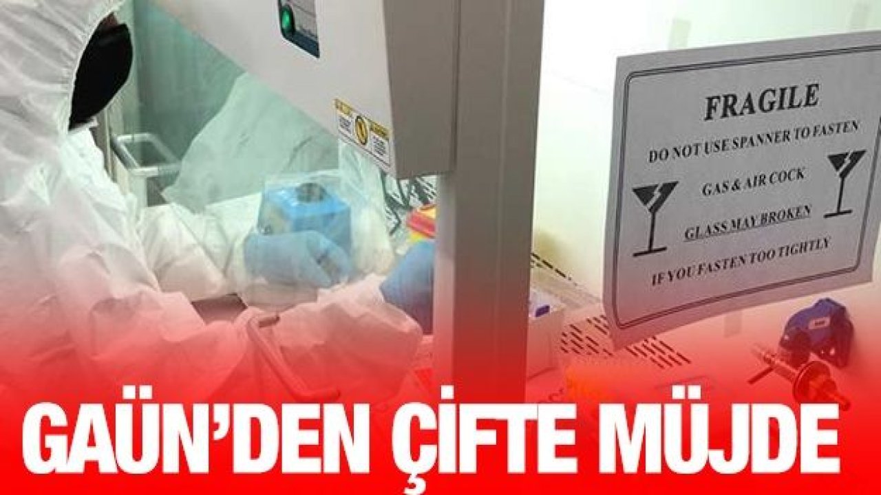 GAÜN’den çifte müjde