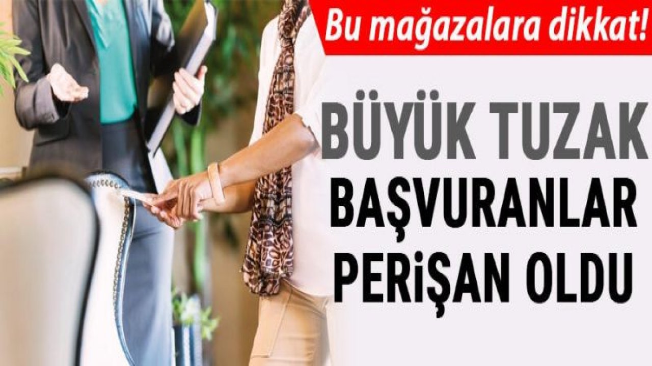 Büyük tuzak! Başvuranlar perişan oldu