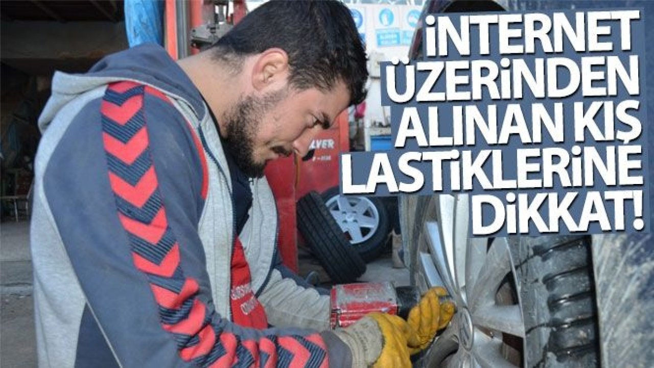 İnternet üzerinden alınan kış lastiklerinde üretim tarihine dikkat