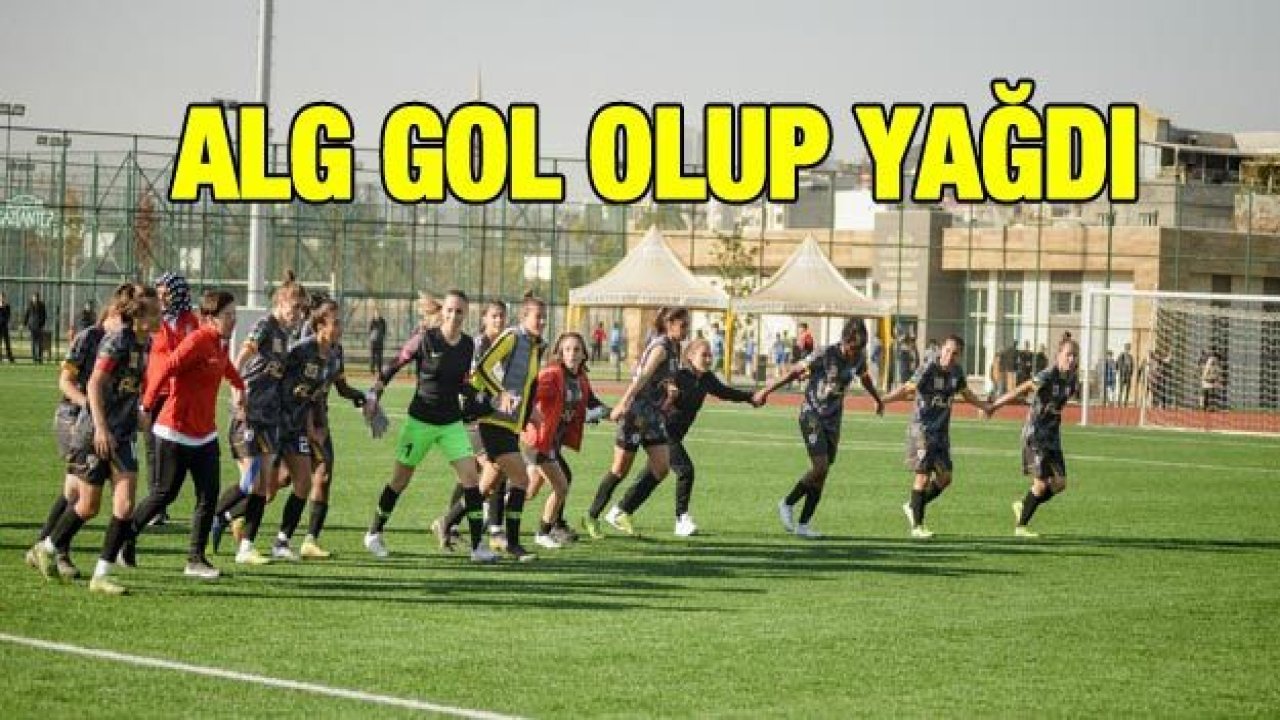 Gaziantep Alg Spor gol oldu yağdı