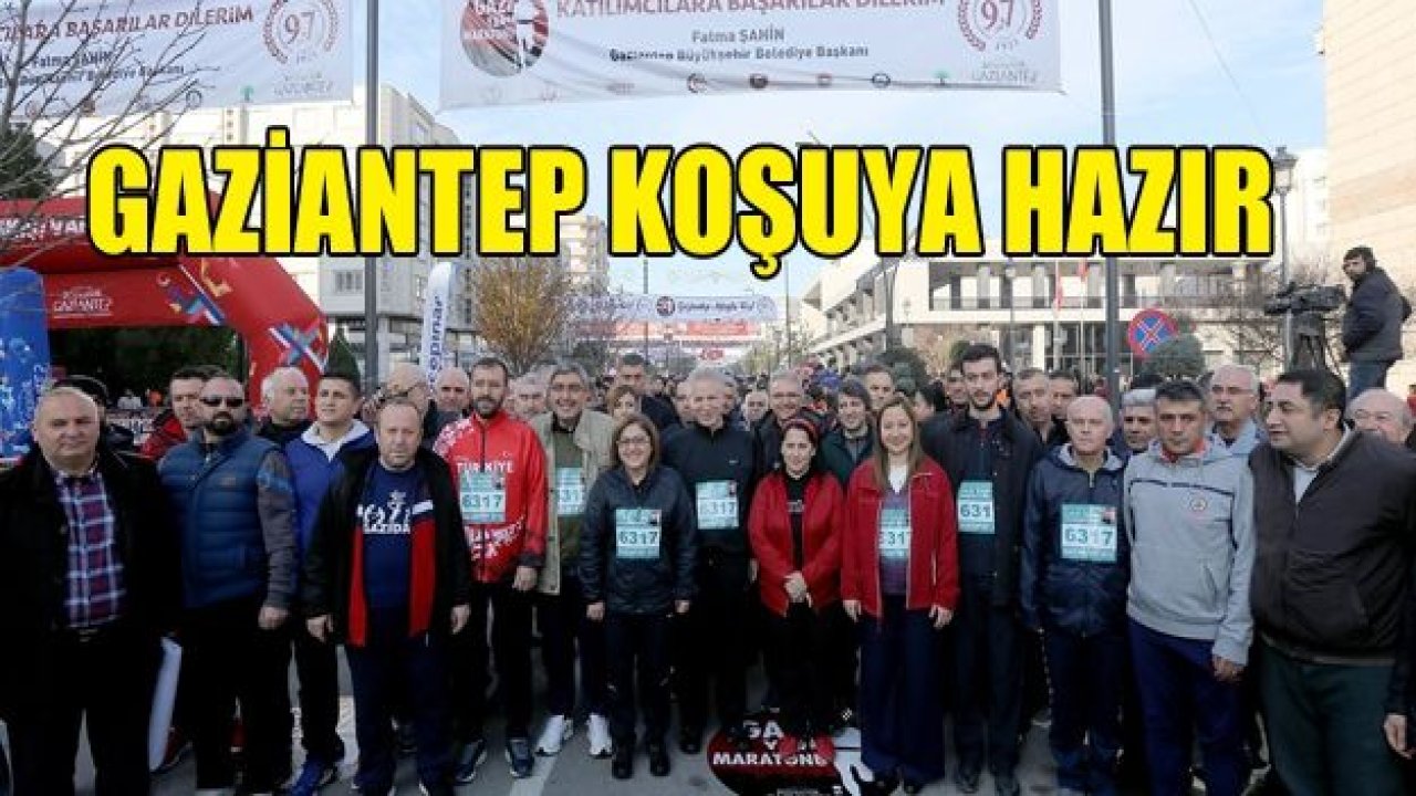 Gaziantep, Gazi Yarı Maratonu'na hazır