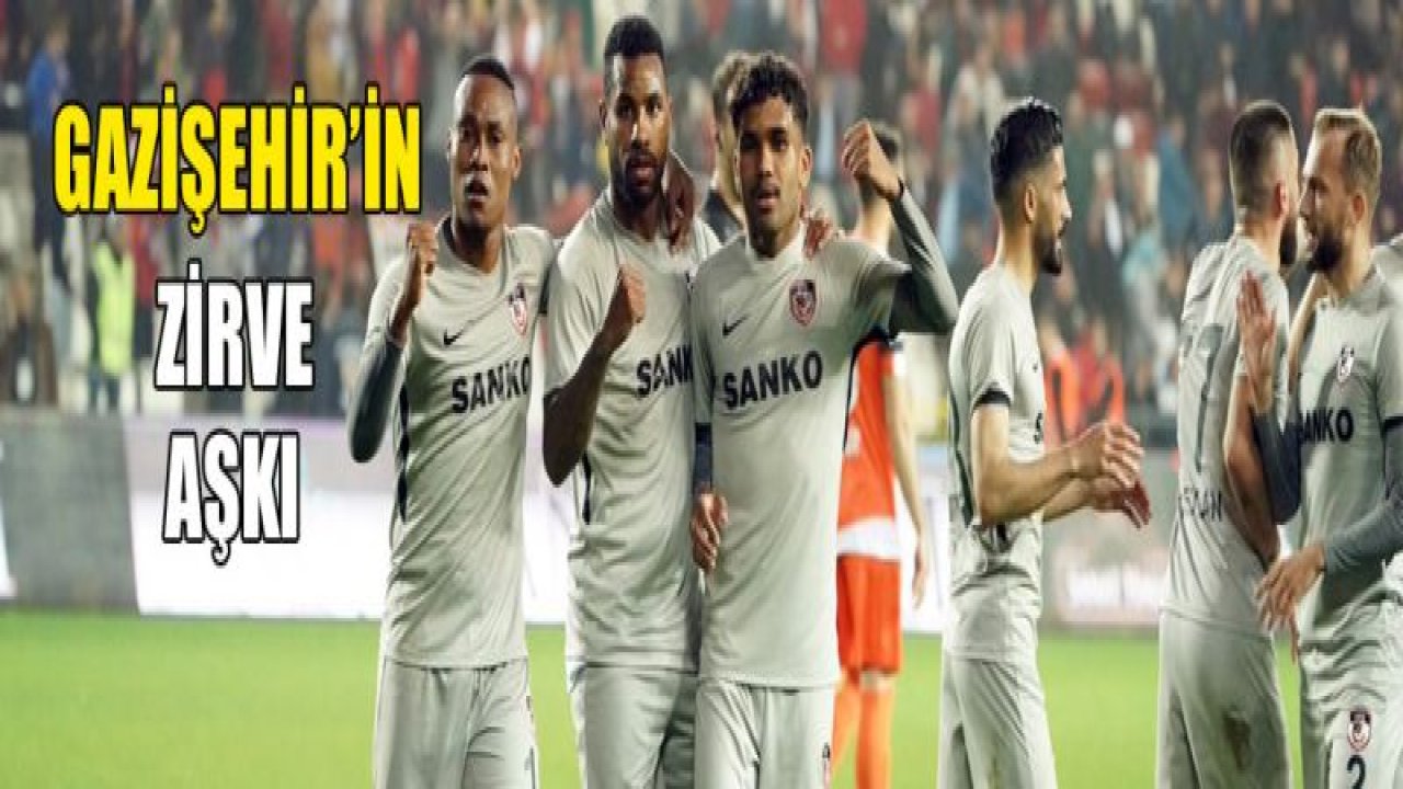 GAZİŞEHİR GAZİANTEP 4-1 KAZANDI