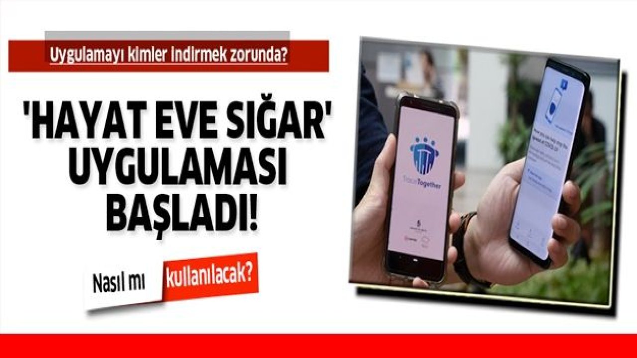 Dikkat! 'Hayat Eve Sığar' uygulaması başladı!