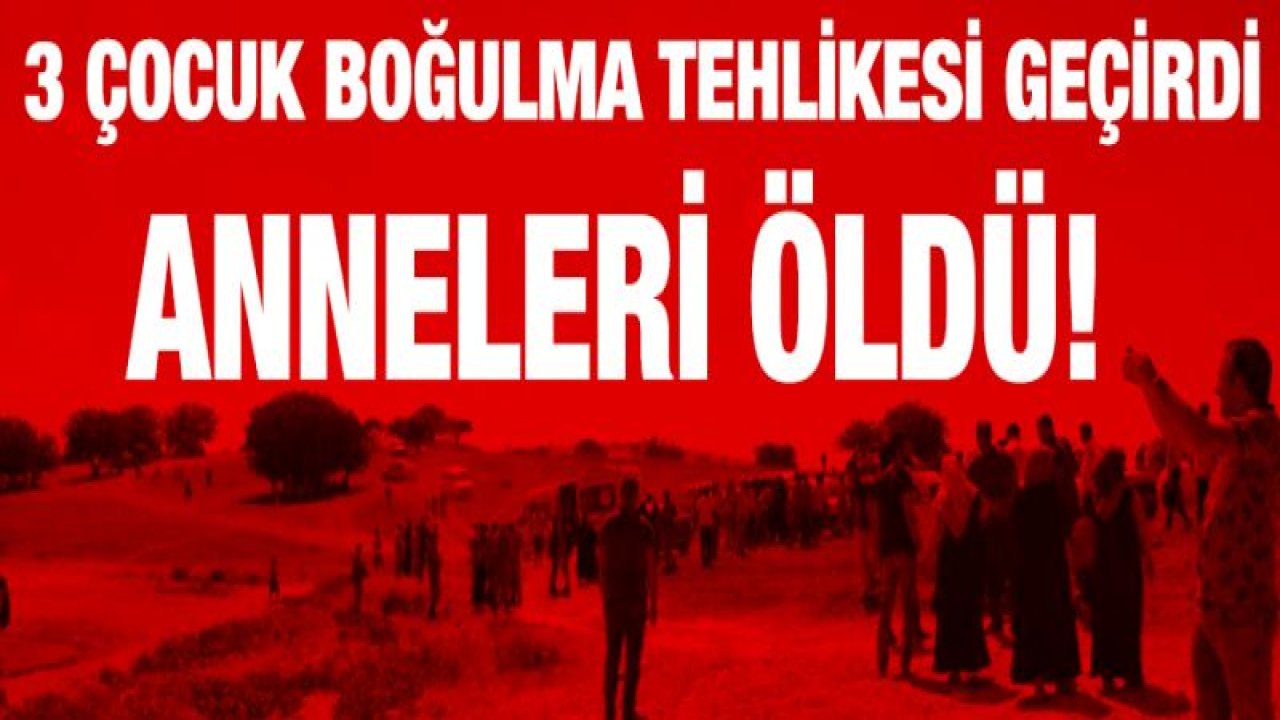 Çocukları için kendilerini feda ettiler