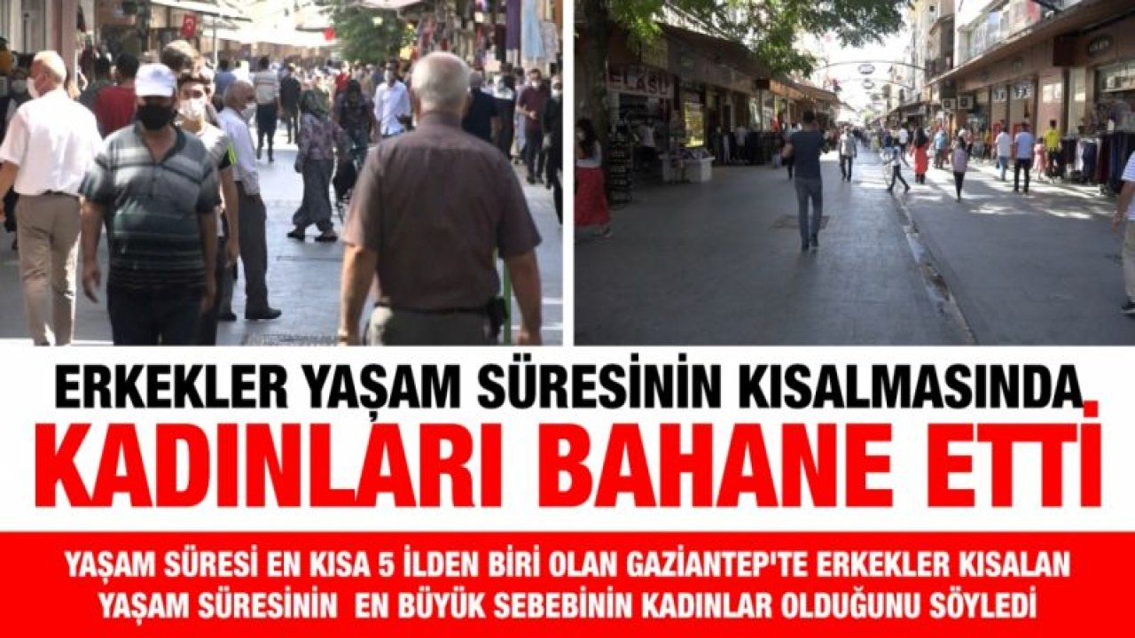 Erkekler yaşam süresinin kısalmasında kadınları bahane etti