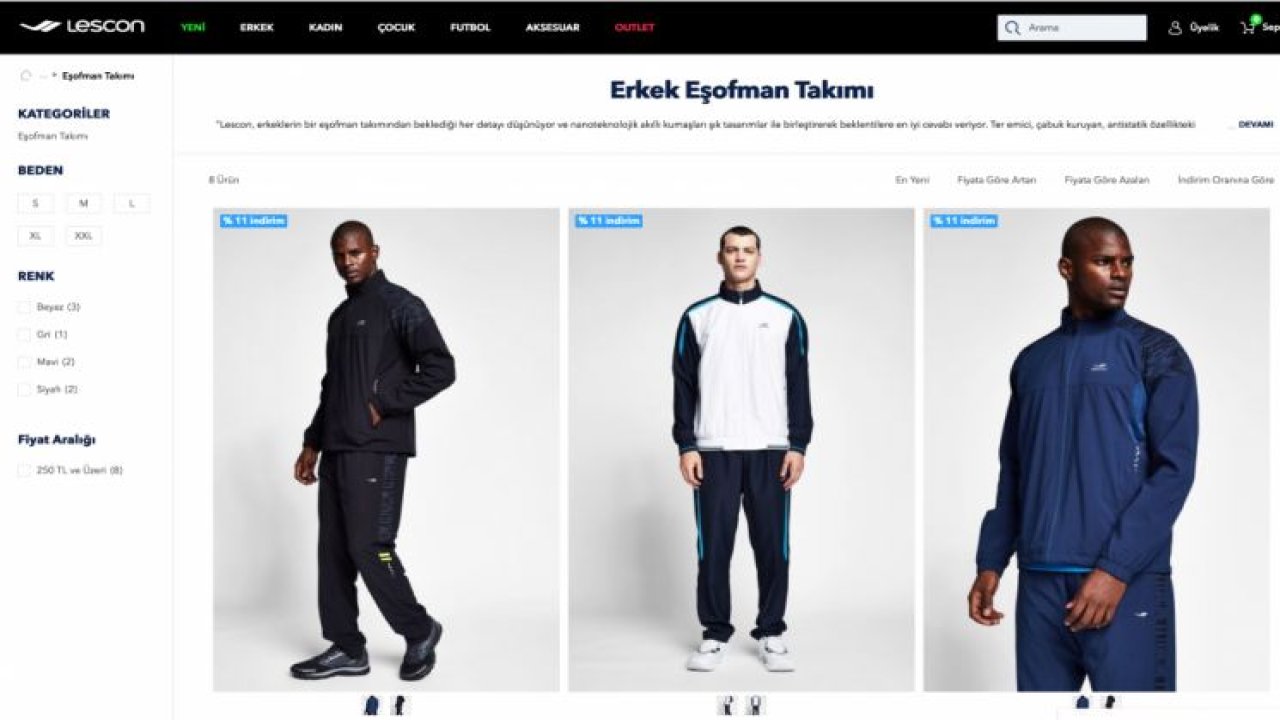 Spor Eşofman Takımı Modelleri