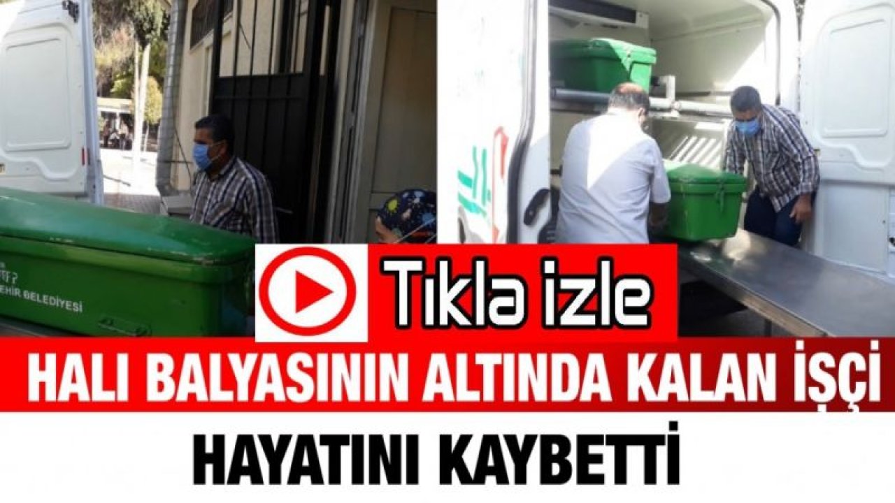 Video İzle... Vefasızlık...Gaziantep'te İşçi Halı Balyasının Altında Öldü...Şirket Sahipleri 15 Yıllık İşçilerinin Cenazesine Sahip Çıkmadılar.....