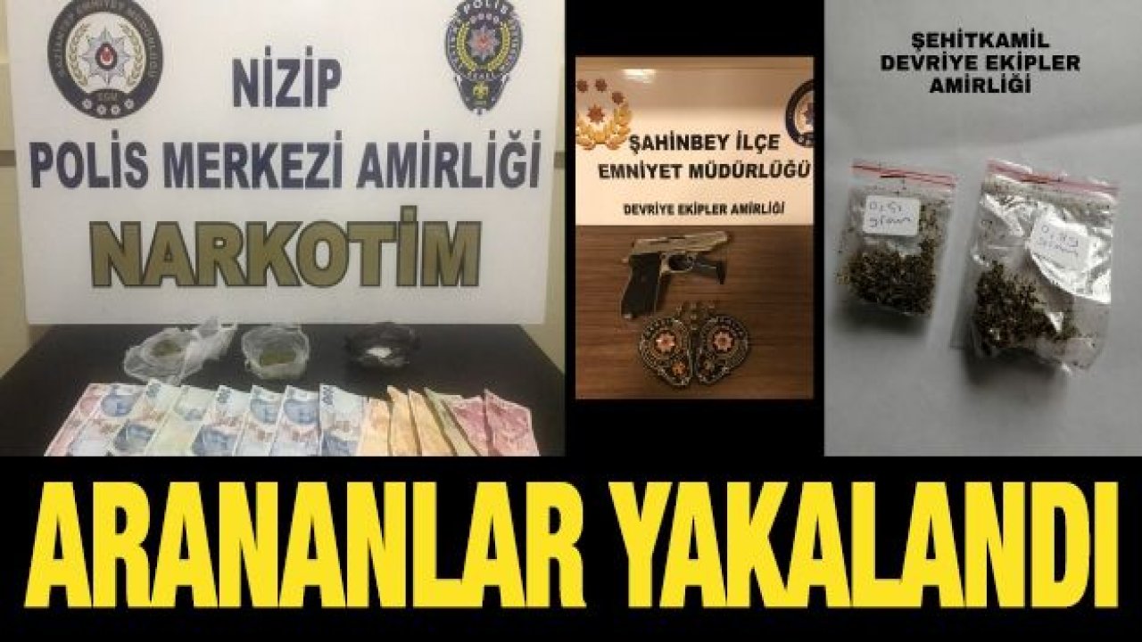 Aranan 140 şahıs yakalandı