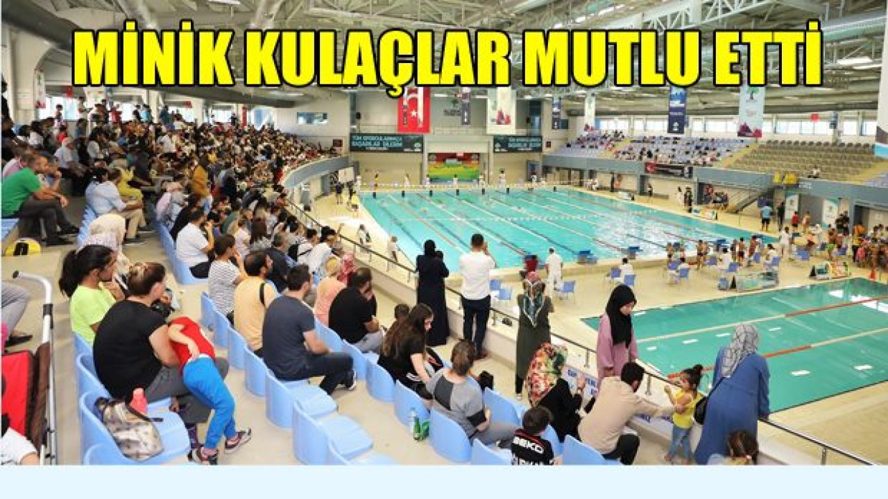 Minik kulaçlar mutlu etti