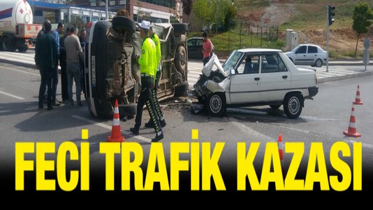 Gaziantep'te otomobil ile minibüs çarpıştı: 5 yaralı