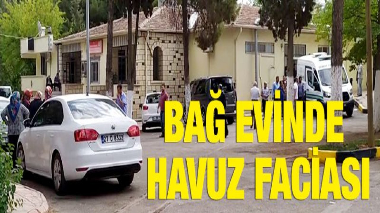 Bağ evinde havuz faciası