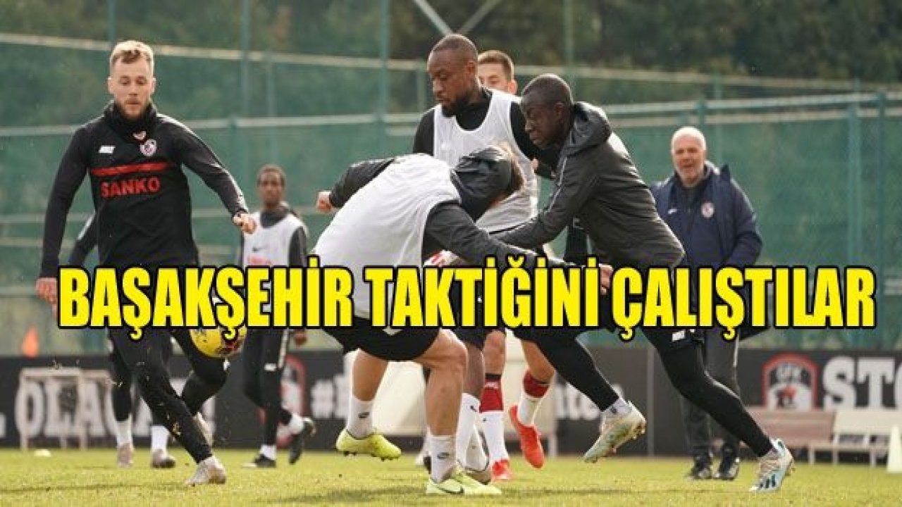 Başakşehir taktiğini çalıştılar