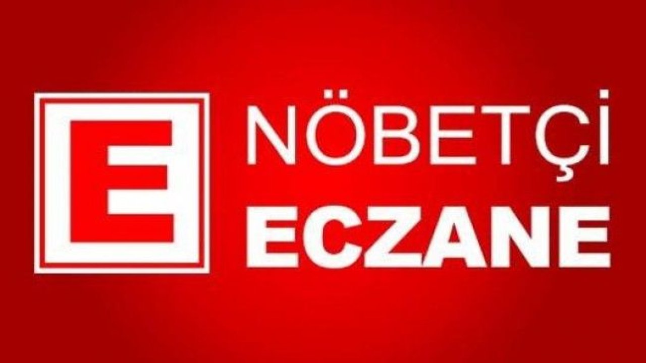 Gaziantep'te nöbetçi eczaneler - 5 Haziran 2019