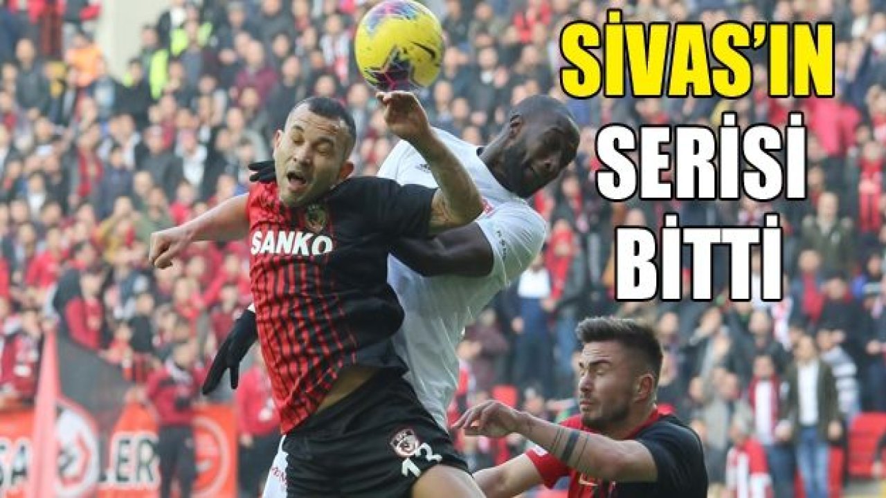 Sivasspor’un serisi sona erdi