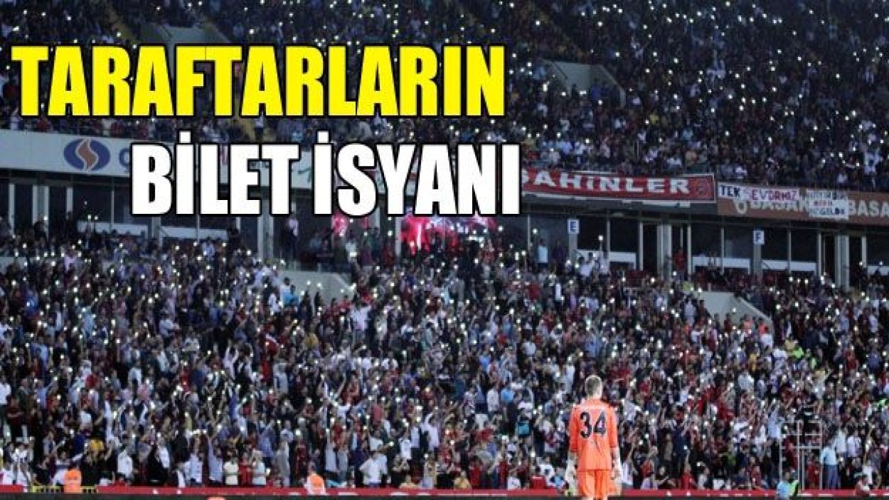 Taraftarların bilet isyanı!