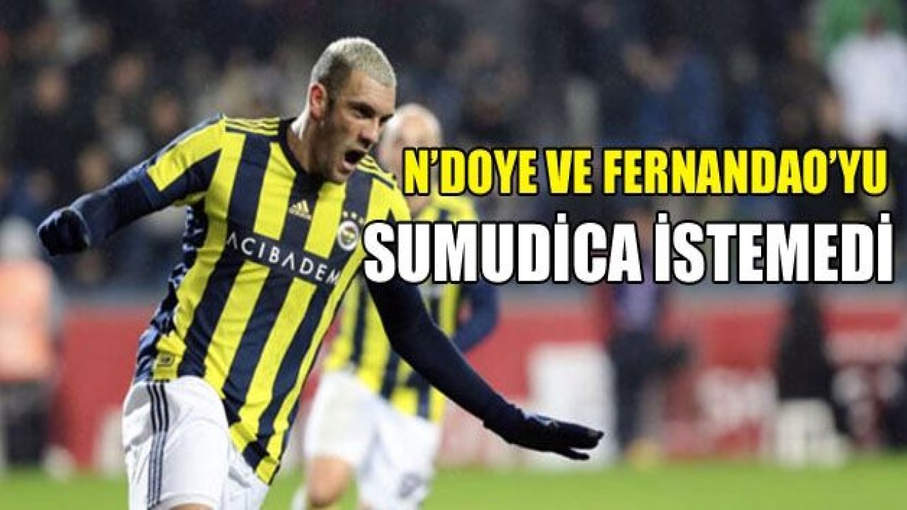 Dame N’Doye ve Fernandao’yu Sumudica istemedi!