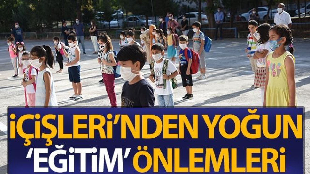 İçişleri Bakanlığı, okullarda güvenlik önlemlerini yoğunlaştırdı