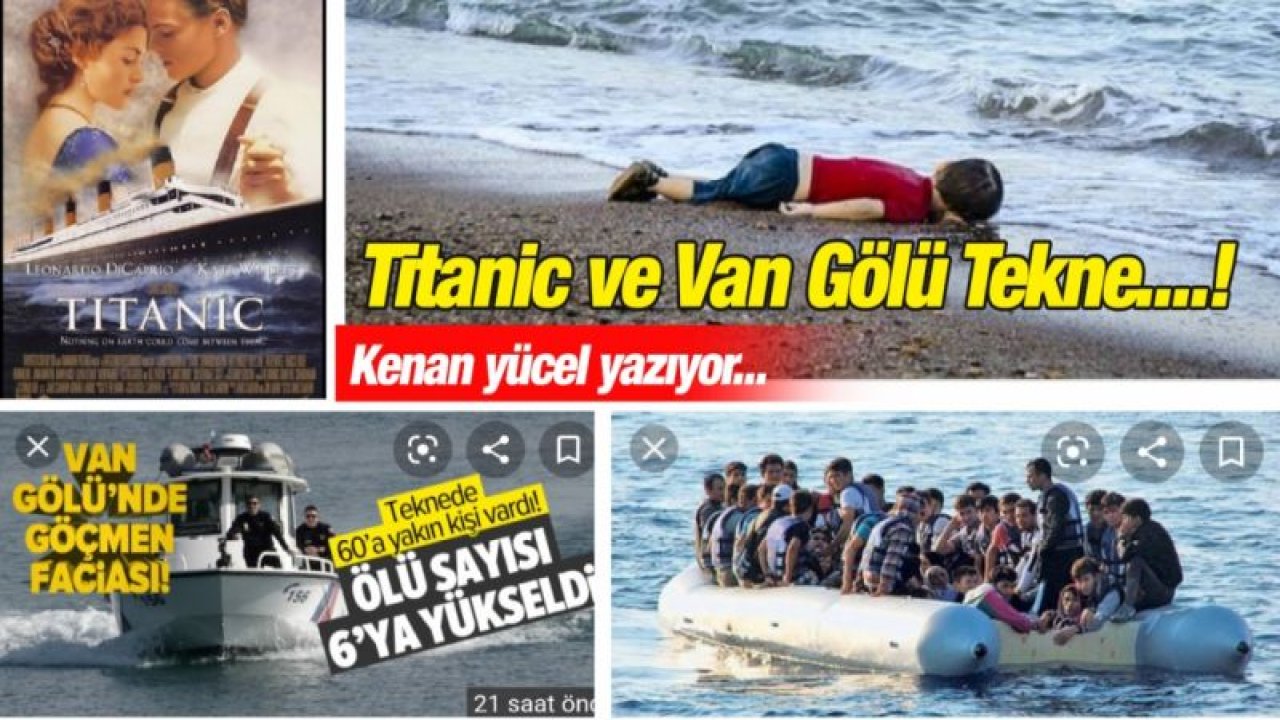 Titanic ve Van Gölü Tekne....!