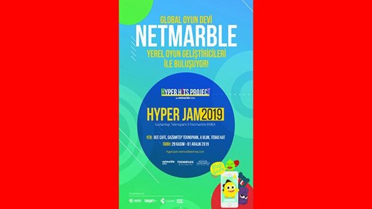 HYPER-CASUAL OYUN GELİŞTİRME MARATONU HYPER JAM GAZİANTEP’TE