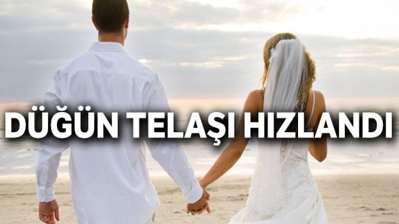 Düğün telaşı hızlandı